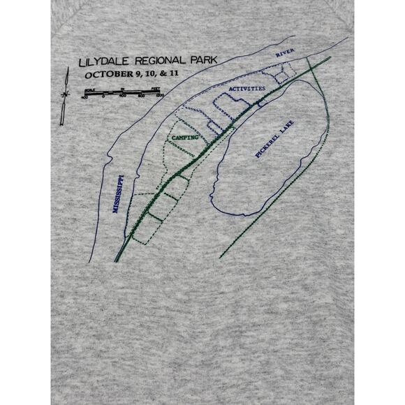 NWT Vintage Jerzees BSA Indianhead Council Jamborall 1992 XL Gray Sweatshirt - Picture 10 of 11